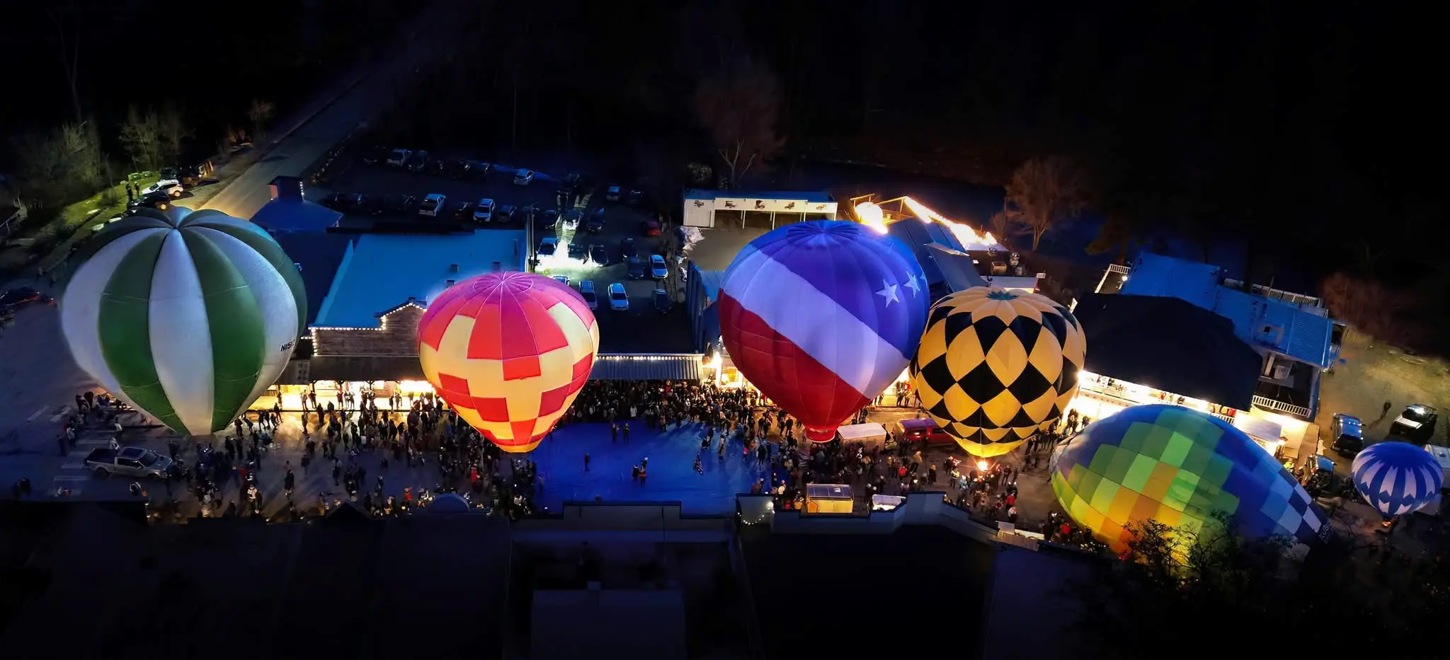 Balloon Glow at the Winthrop Balloon Festival